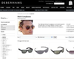 Sunglasses Debenhams