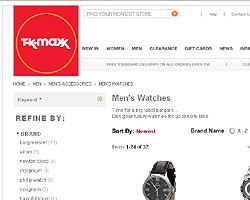 Watches tkmaxx